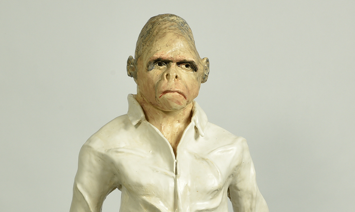 Skulptur von Jürgen Philipp Müller