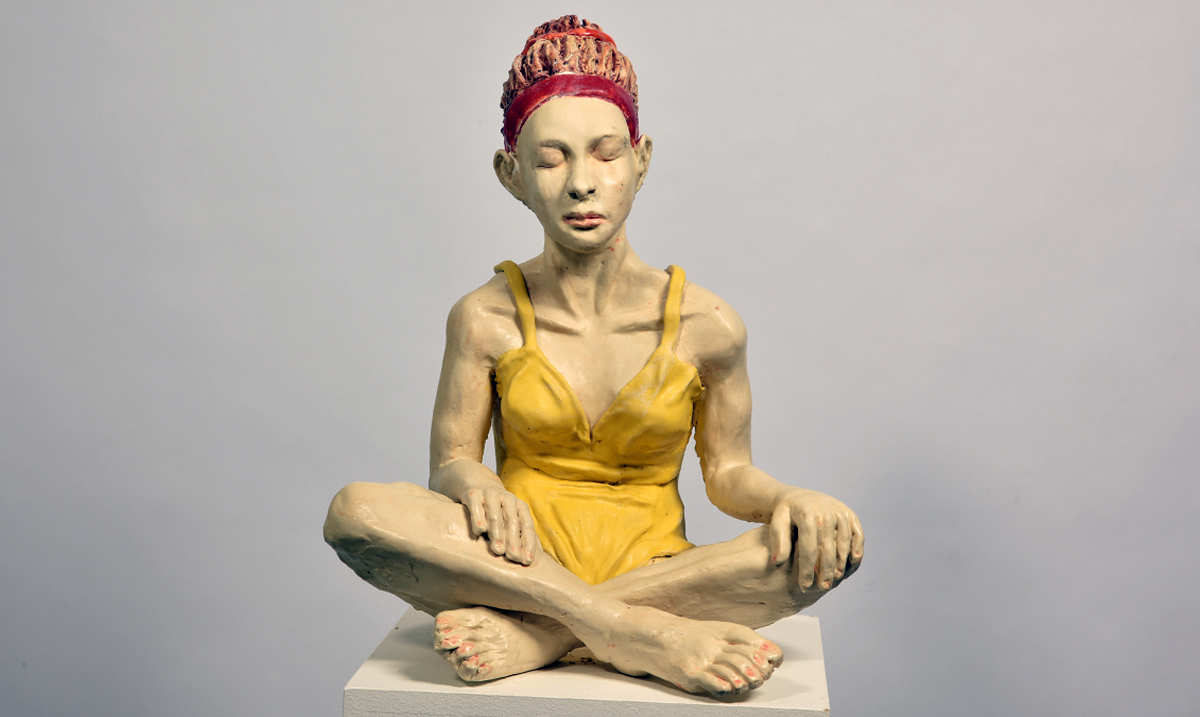 Skulptur von Jürgen Philipp Müller