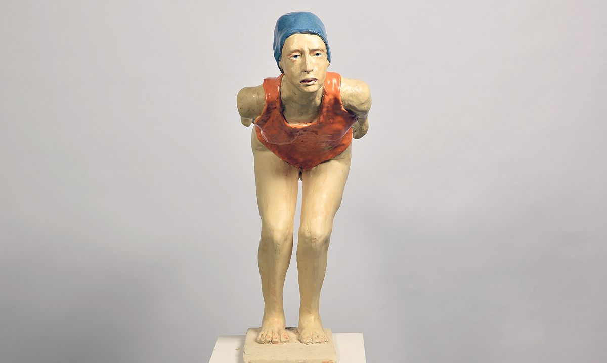 Skulptur von Jürgen Philipp Müller