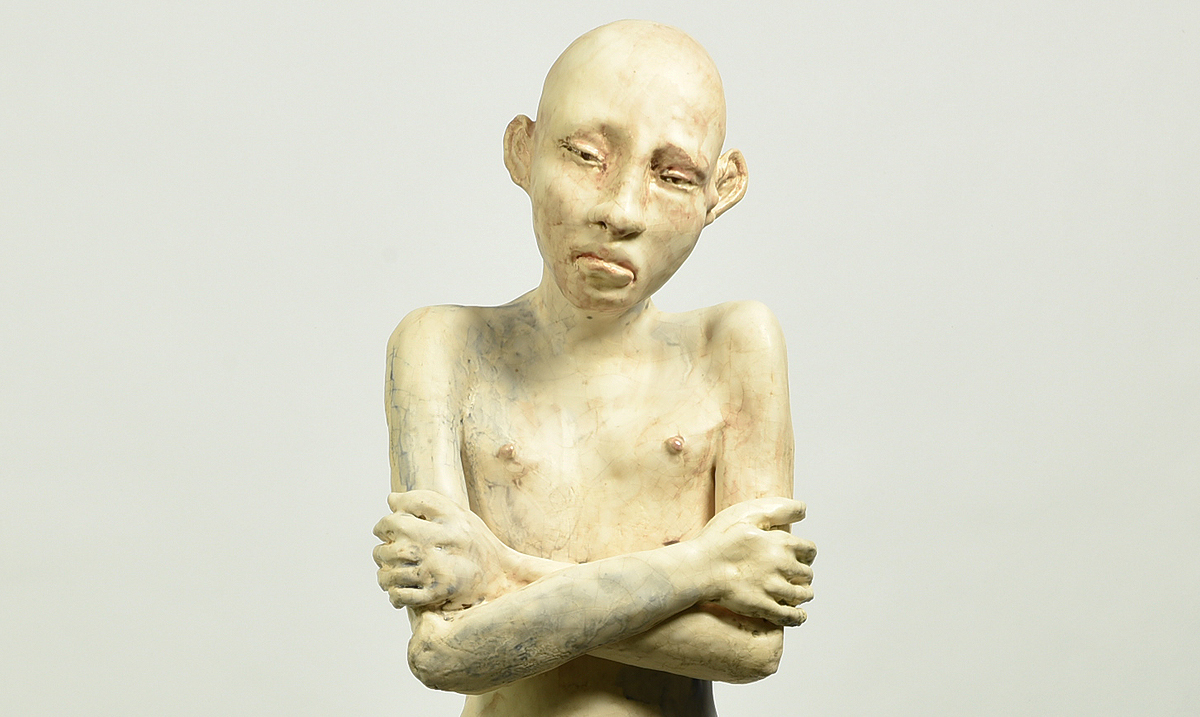 Skulptur von Jürgen Philipp Müller